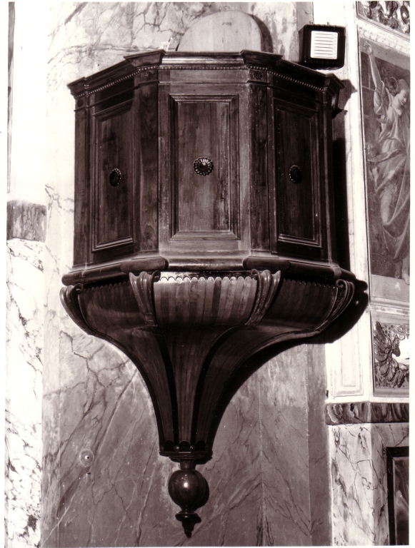 pulpito - ambito viterbese (sec. XIX)