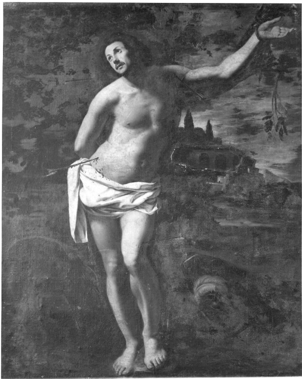 San Sebastiano (dipinto) - ambito laziale (prima metà sec. XVII)