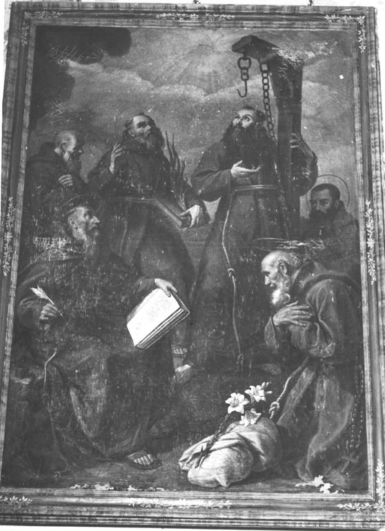 Il martirio dei sei Santi francescani (dipinto) - ambito laziale (sec. XVII)