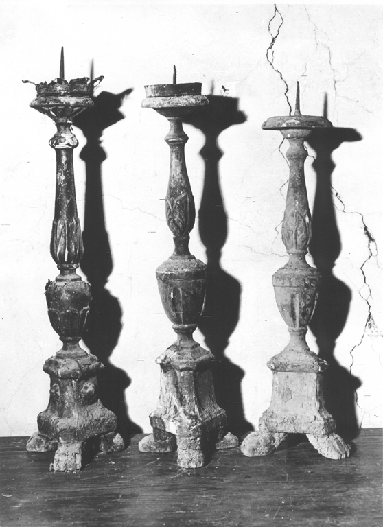 candeliere - ambito laziale (sec. XVIII)