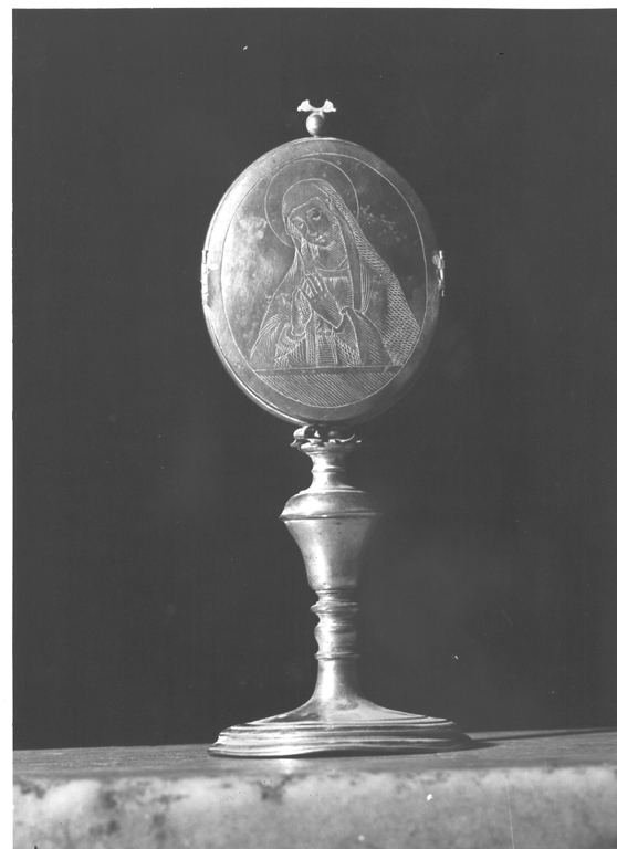 reliquiario - ambito laziale (sec. XVII)