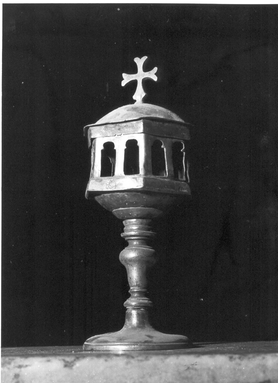 reliquiario - ambito laziale (sec. XVII)