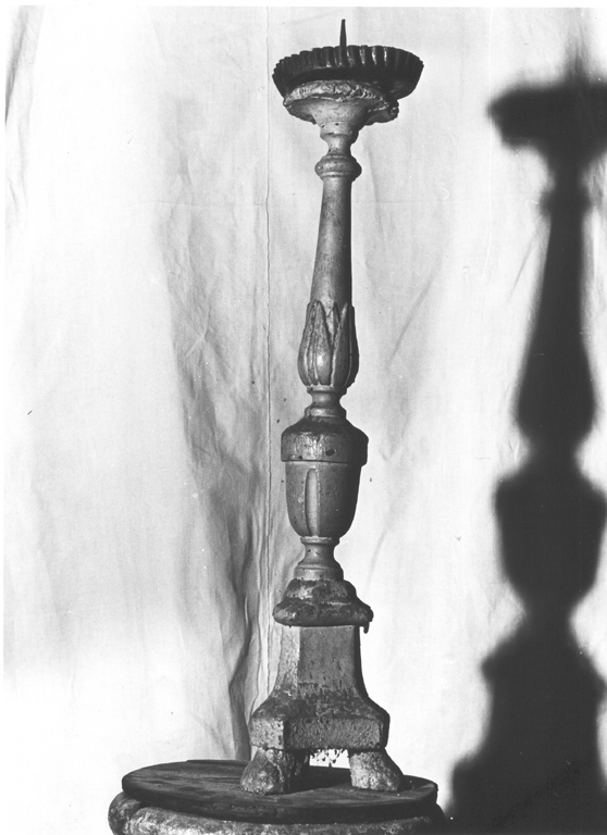 candeliere, serie - ambito laziale (sec. XVIII)