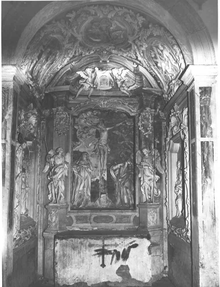 Cristo crocifisso (rilievo) - ambito romano (sec. XVIII)