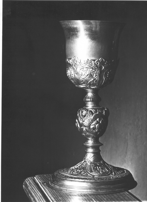 calice - ambito laziale (prima metà sec. XIX)