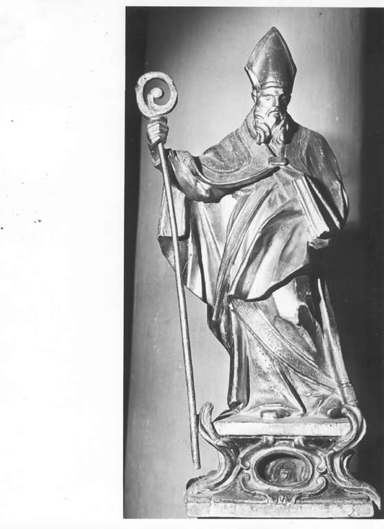 Sant'Andrea (reliquiario - a statuetta) - ambito laziale (sec. XVIII)