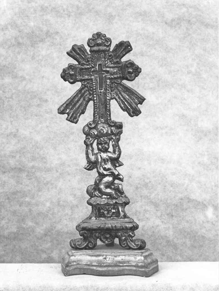 stauroteca - ambito laziale (ultimo quarto sec. XVIII)