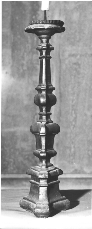 candeliere, serie - ambito laziale (sec. XVIII)