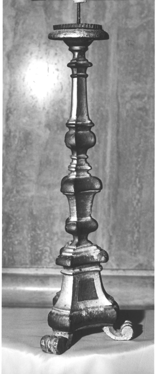 candeliere, serie - ambito laziale (sec. XVIII)