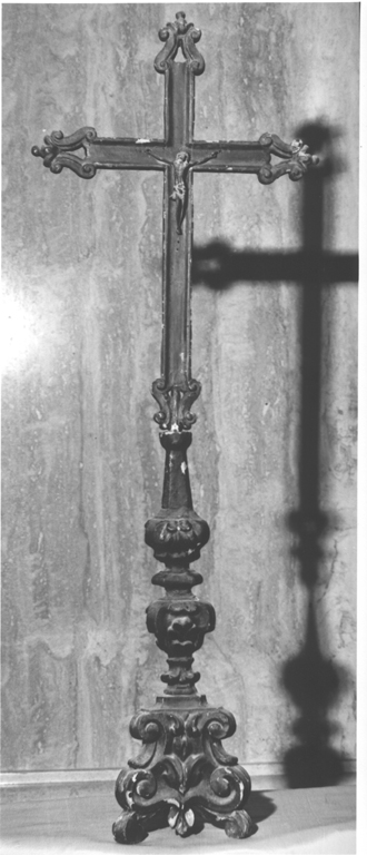 croce d'altare - ambito laziale (sec. XVIII)
