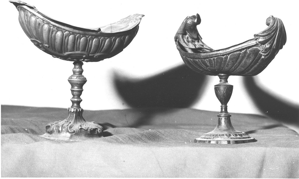 navicella portaincenso - ambito laziale (sec. XVIII)