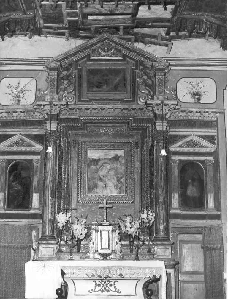 altare maggiore - ambito laziale (sec. XVIII)