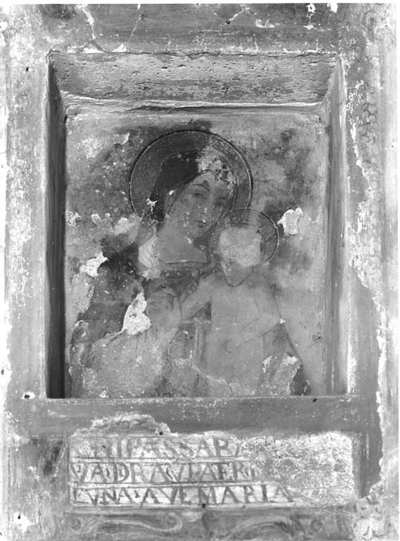 Madonna con Bambino (dipinto) - ambito laziale (fine sec. XVI)