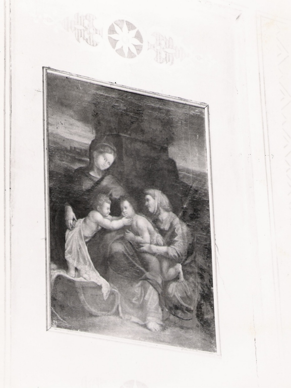 Madonna con Bambino, Santa Elisabetta e San Giovanni (dipinto) - ambito viterbese (fine/inizio secc. XVI/ XVII)