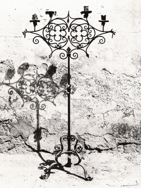 candelabro - ambito viterbese (sec. XIX)