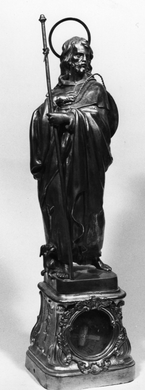 San Rocco (reliquiario - a statuetta) - manifattura Italia centrale (sec. XVIII)