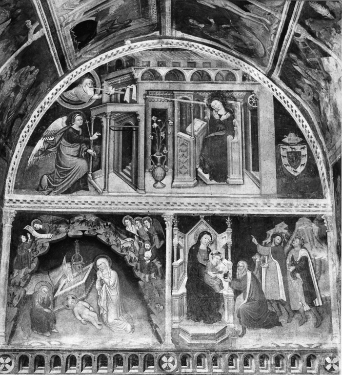 Sacra Famiglia (dipinto, ciclo) - ambito Italia centrale (sec. XV)