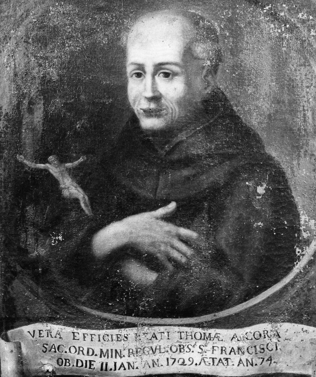 beato Tommaso Placidi da Cori (dipinto) di Fiorentini Domenico Antonio (sec. XVIII)