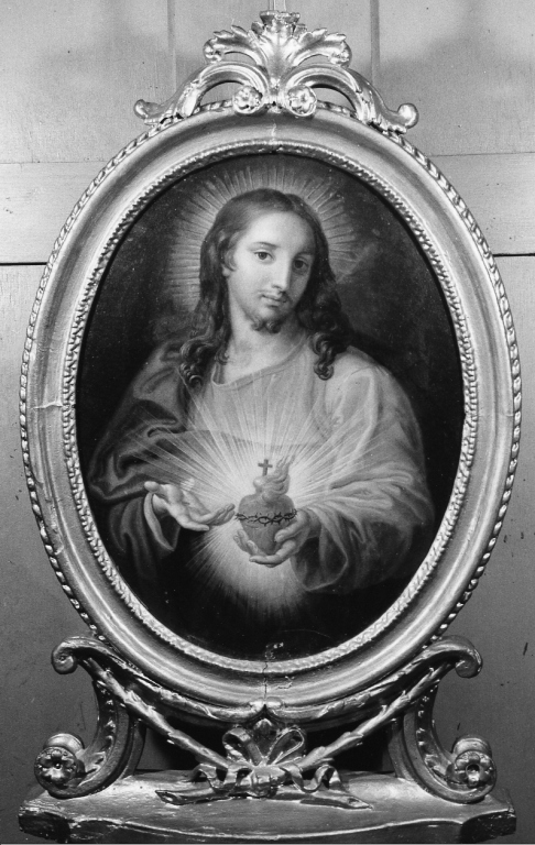 Sacro Cuore di Gesù (dipinto) - ambito Italia centrale (sec. XVIII)
