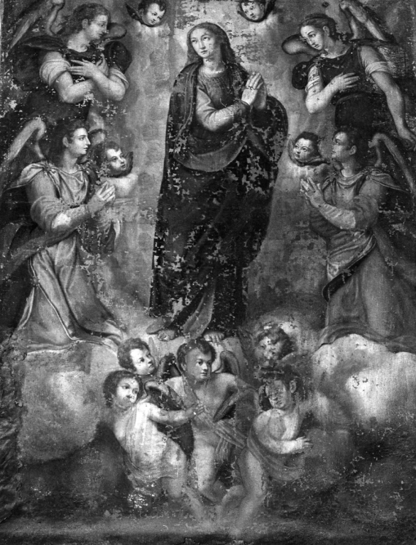 Madonna Immacolata (dipinto) di Pulzone Scipione (attribuito) (sec. XVI)