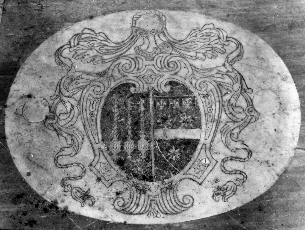 decorazione a intarsio - ambito romano (sec. XVII)