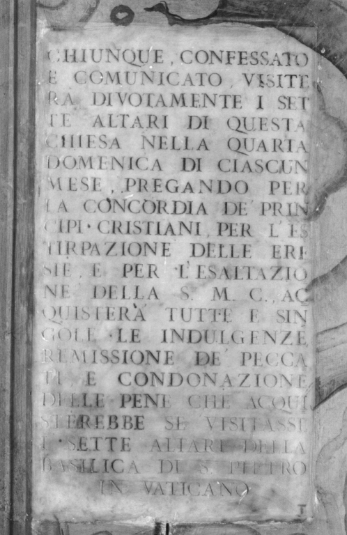 lapide - ambito romano (sec. XIX)