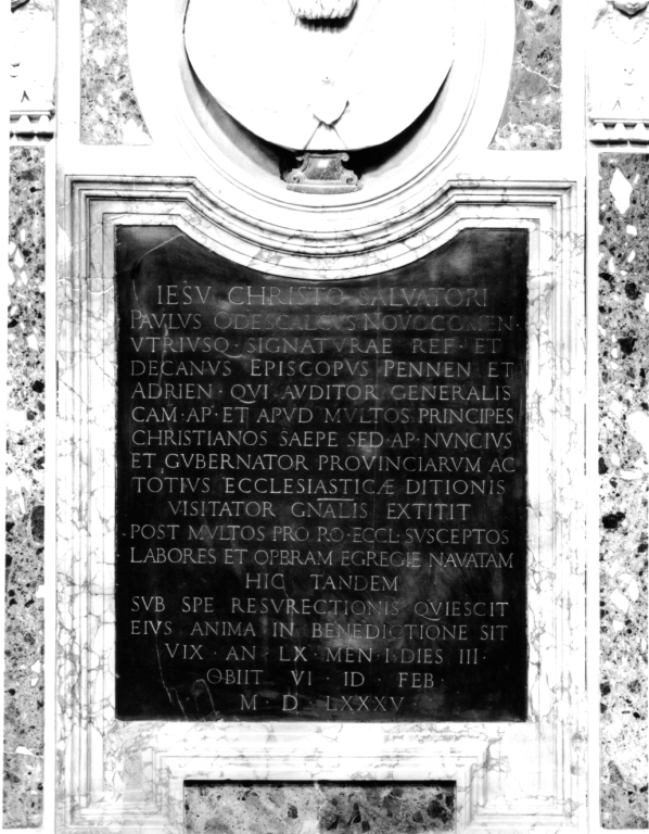 monumento funebre - ambito romano (sec. XVI)