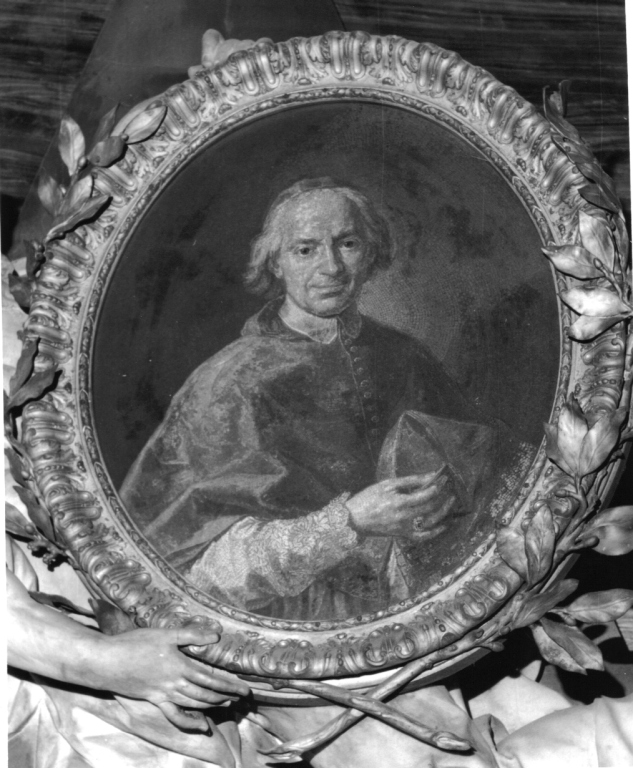 ritratto del cardinale Giuseppe Renato Imperiali (decorazione musiva) di Cristofari Pietro Paolo (sec. XVIII)