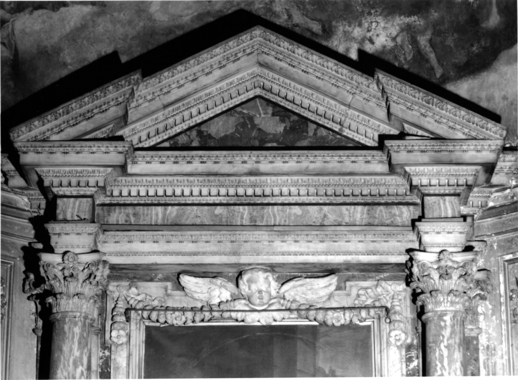 decorazione plastico-architettonica - ambito romano (sec. XVII)