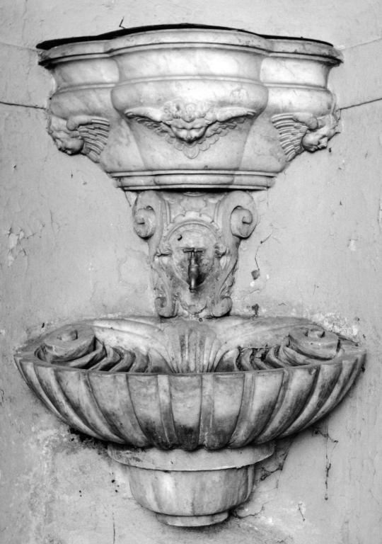 lavabo da sacrestia - ambito romano (sec. XVIII)