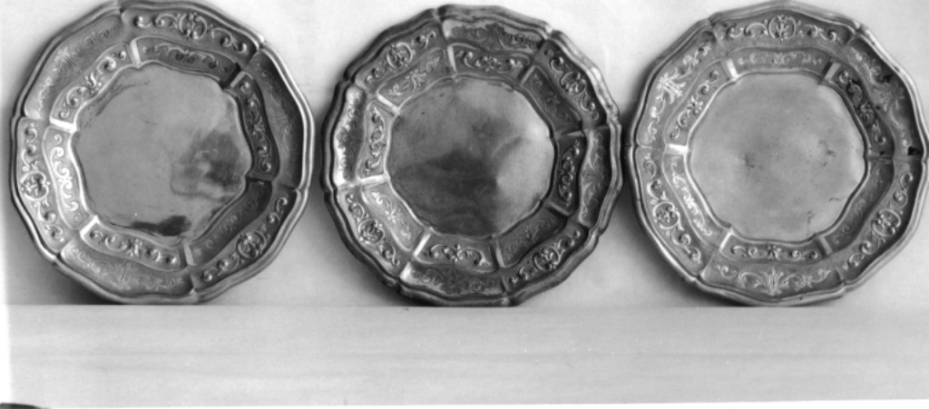 piatto - ambito romano (metà sec. XIX)