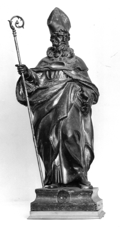Sant'Agostino (statuetta) - ambito romano (sec. XVII)
