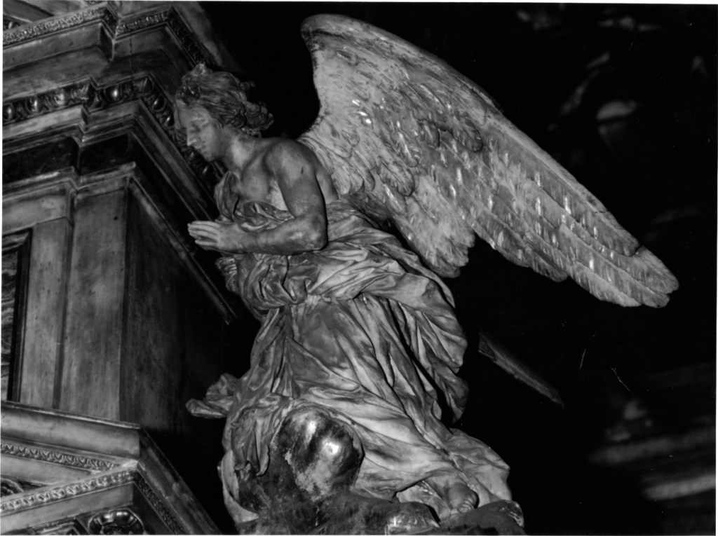angelo orante (statua, coppia) di Bernini Gian Lorenzo, Finelli Giuliano (sec. XVII)