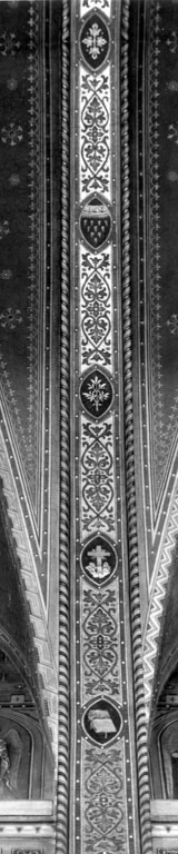 Simboli cristiani e motivi vegetali (decorazione pittorica) di Cisterna Eugenio (bottega) (secc. XIX/ XX)