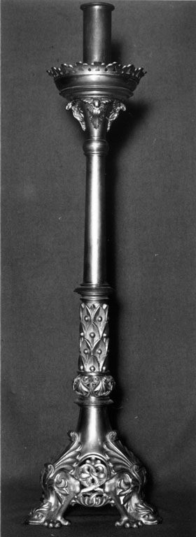 candeliere - produzione romana (primo quarto sec. XX)