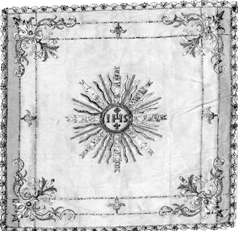 velo di calice - manifattura romana (fine/inizio secc. XIX/ XX)