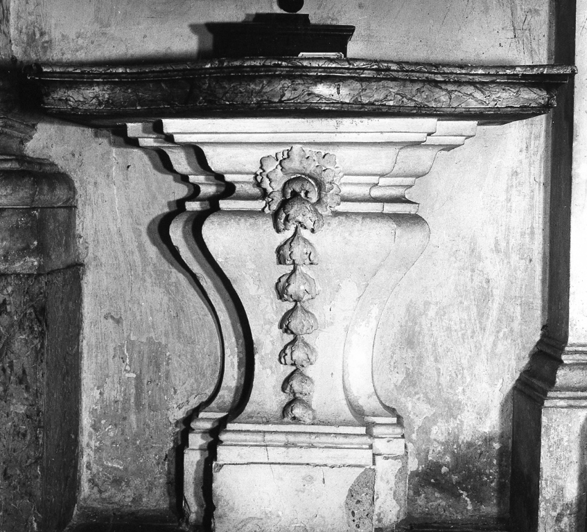 mensola - ambito laziale (inizio sec. XVIII)