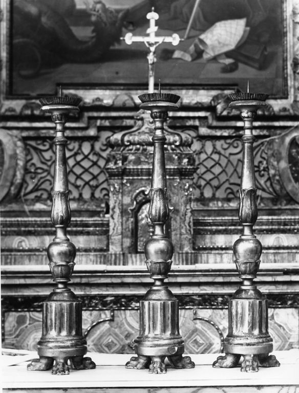 candeliere - ambito laziale (sec. XIX)