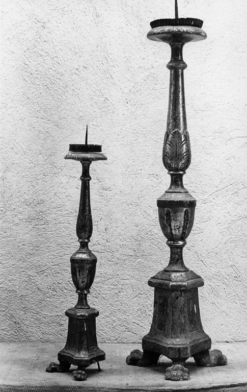 candeliere - ambito laziale (ultimo quarto sec. XIX)