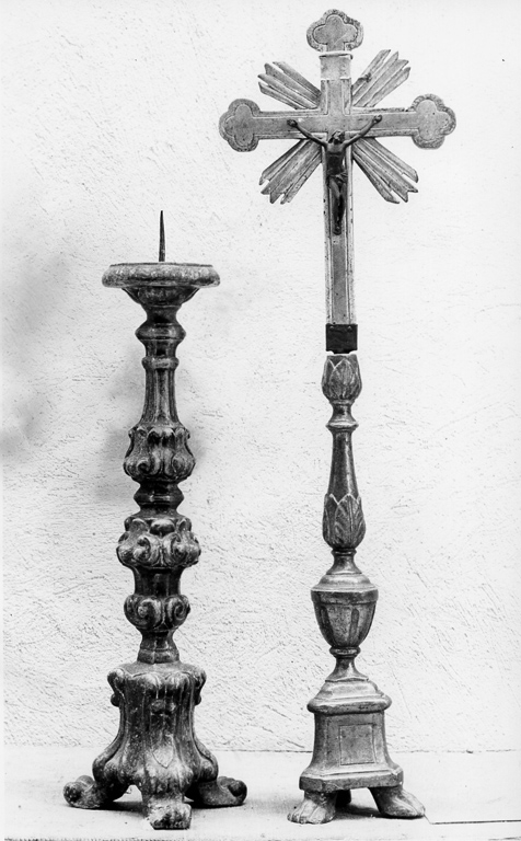 croce d'altare - manifattura laziale (fine/inizio secc. XVIII/ XIX)