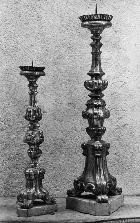 candeliere - produzione laziale (sec. XIX)