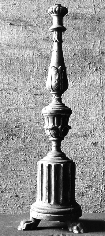 candeliere - produzione laziale (fine sec. XIX)