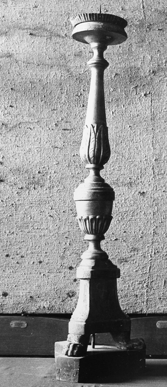 candeliere - produzione laziale (sec. XIX)