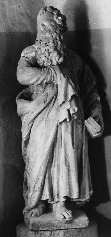 Santo apostolo (scultura) - ambito laziale (sec. XVI)