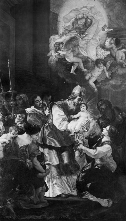 presentazione di Gesù al tempio (dipinto) di Gaulli Giovanni Battista detto Baciccio (sec. XVIII)