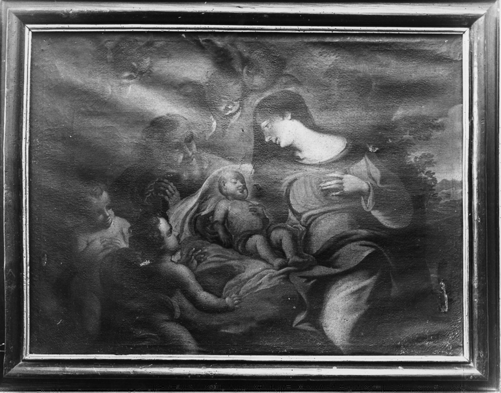 Sacra Famiglia (dipinto) - ambito laziale (sec. XVIII)