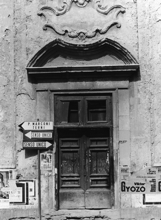 portale - ambito laziale (metà sec. XVIII)