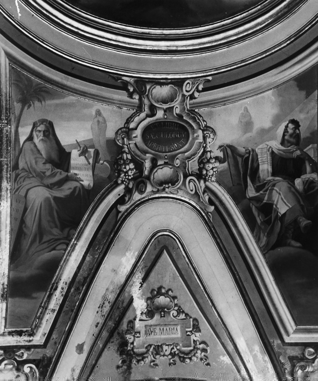 Mosè e Isaia (dipinto) di Monti Virginio (sec. XX)