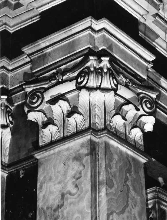 capitello, serie - ambito laziale (sec. XVIII)