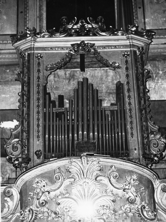 cassa d'organo - ambito laziale (seconda metà sec. XVIII)